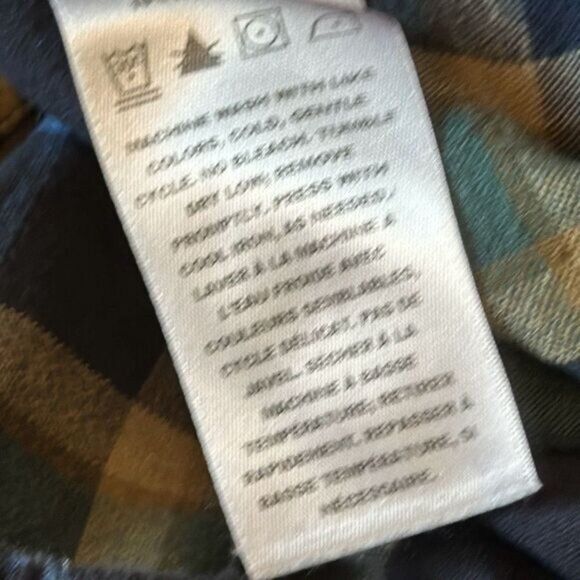 Pendleton Somerset Shirt Mens Medium Blue Green Button Up Long Sleeve Flannel - Picture 7 of 8